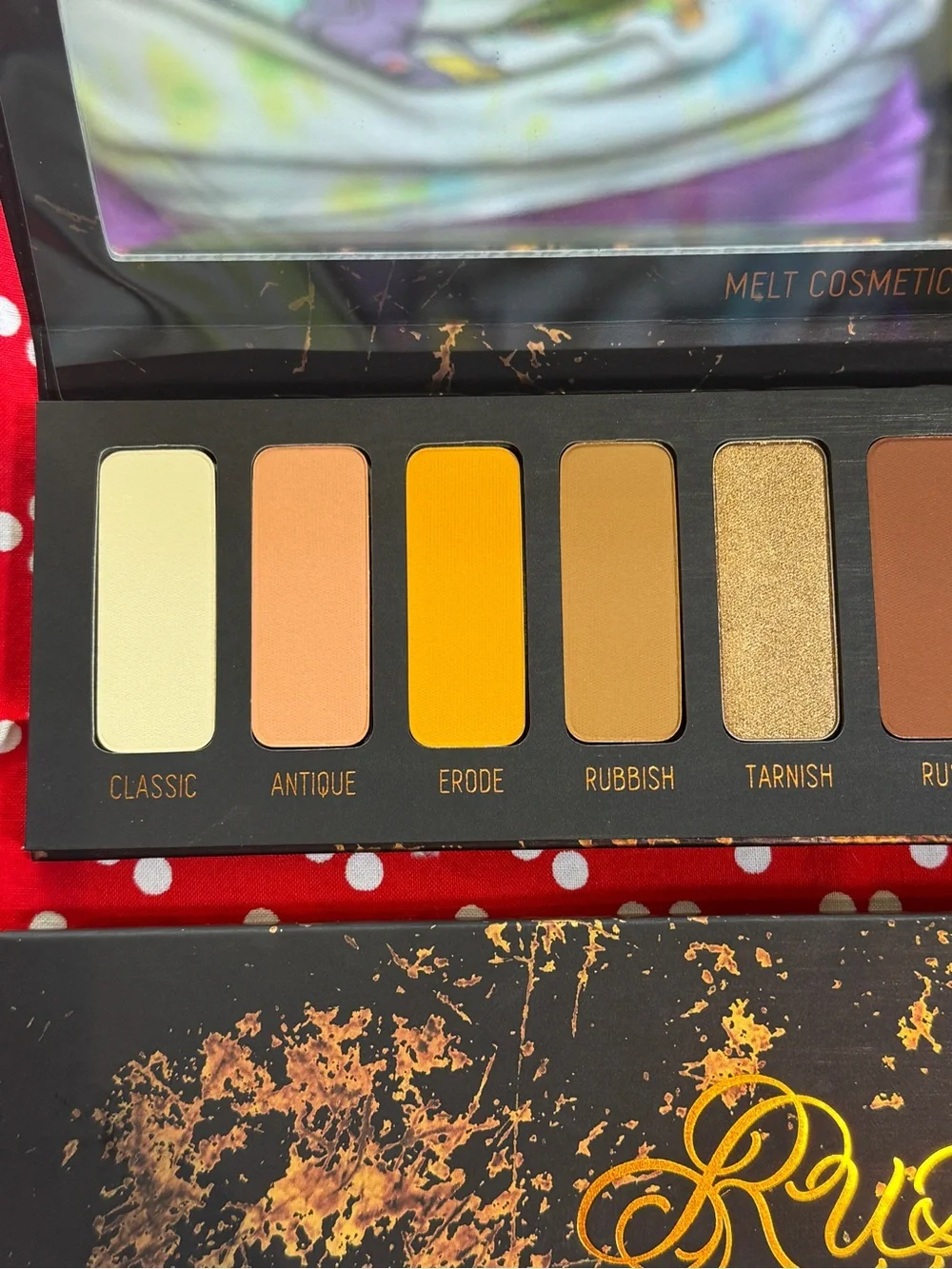 Melt Cosmetics Rust Eyeshadow Palette